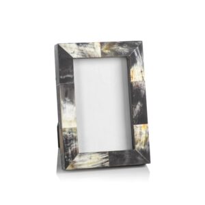 African Blk Horn Frame 5x7